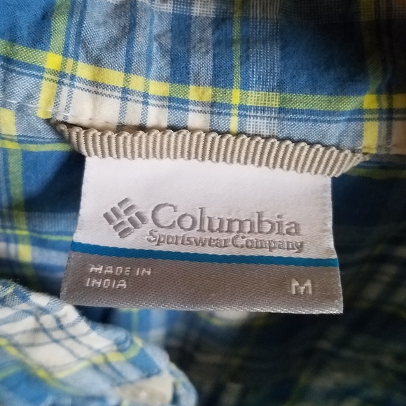 Columbia M Sportswear Button Up Short Sleeve Excel - Picture 3 of 5